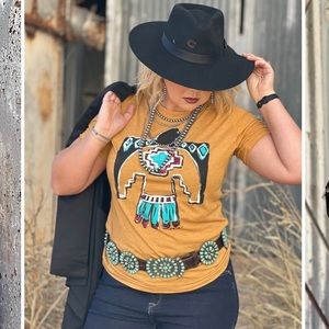 Texas True Threads Aztec Thunderbird Tee